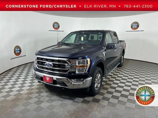 Blue 2023 Ford F-150 XLT
