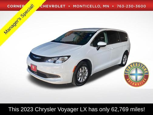 White 2023 Chrysler Voyager LX