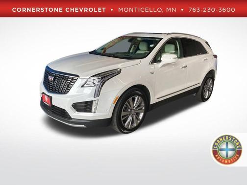 White 2024 Cadillac XT5 Premium Luxury