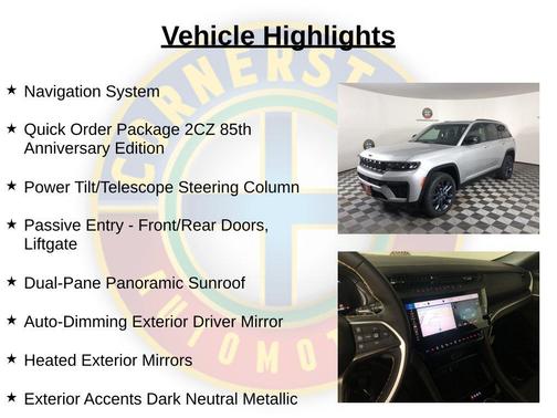 Silver 2026 Jeep Grand Cherokee Limited