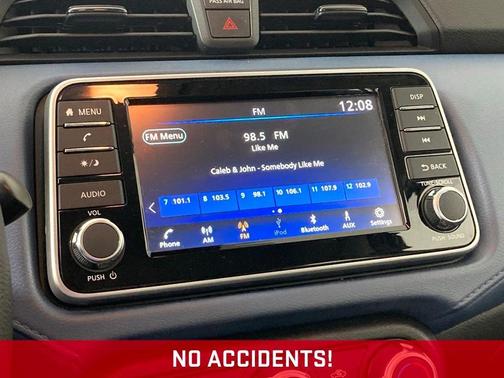 Black 2025 Nissan Versa 1.6 SV