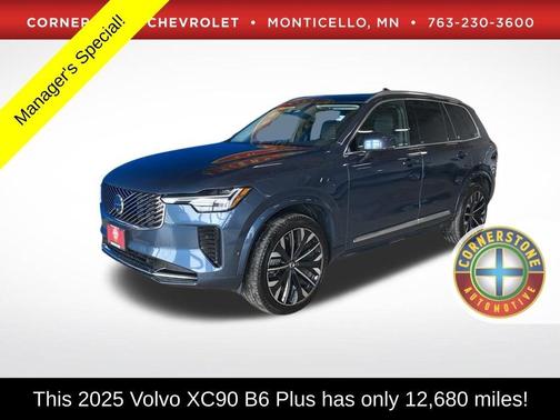 Blue 2025 Volvo XC90 B6 Plus 7-Seater