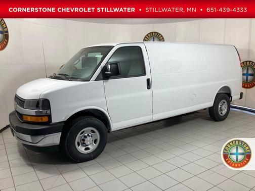 White 2026 Chevrolet Express 3500 Work Van