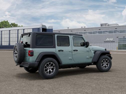 Gray 2026 Jeep Wrangler Sport