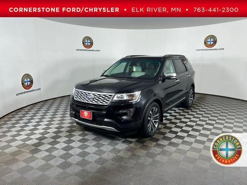 Black 2016 Ford Explorer Platinum