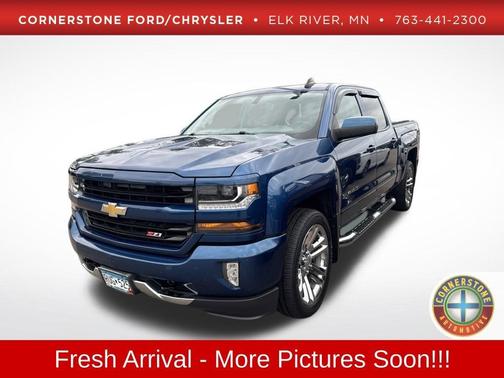 Blue 2017 Chevrolet Silverado 1500 LT