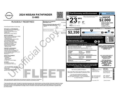 2024 Nissan Pathfinder S