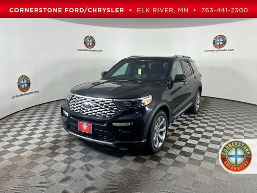Black Metallic 2020 Ford Explorer Platinum