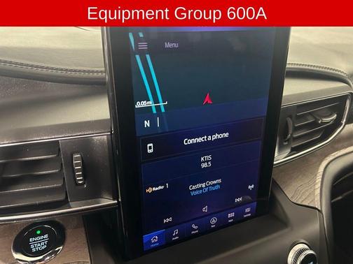 Black Metallic 2020 Ford Explorer Platinum