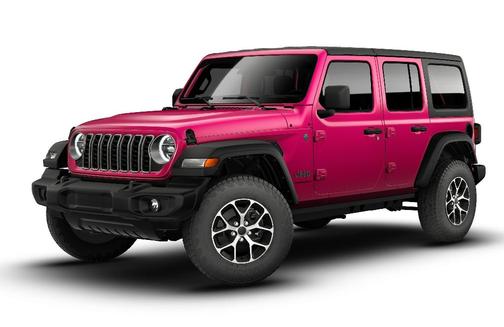 Red 2026 Jeep Wrangler Sport