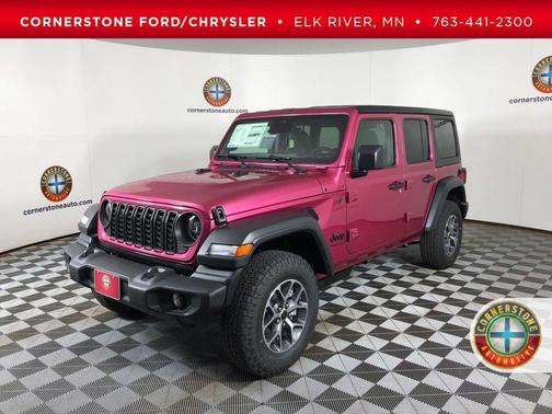 Red 2026 Jeep Wrangler Sport