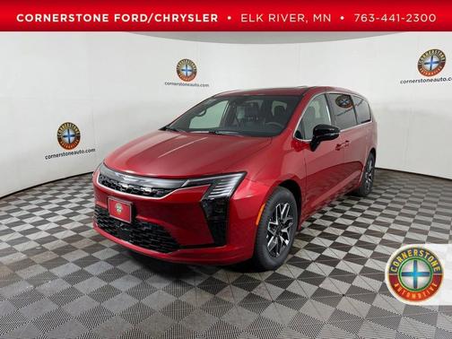 Red 2027 Chrysler Pacifica LIMITED