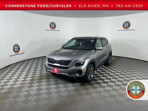 Steel Gray 2021 Kia Seltos LX