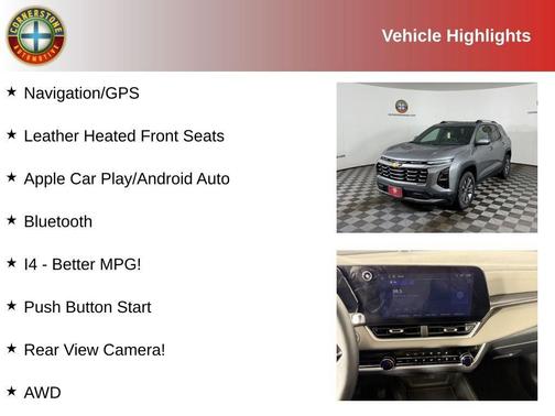 Gray 2025 Chevrolet Equinox LT