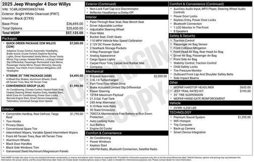 2025 Jeep Wrangler Sport