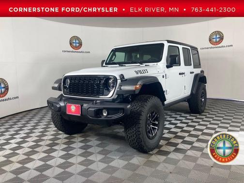 White 2025 Jeep Wrangler Sport
