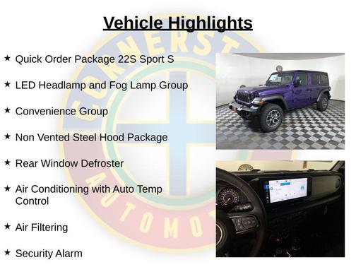 Purple 2026 Jeep Wrangler Sport