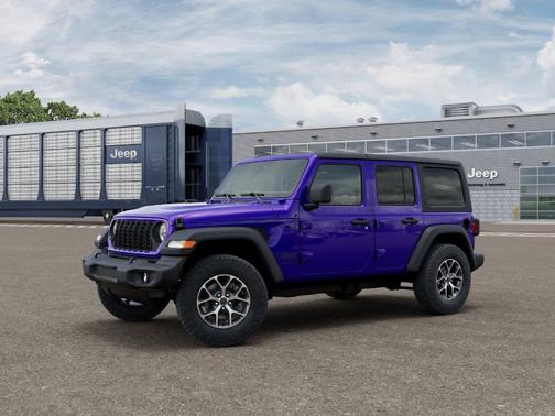 Purple 2026 Jeep Wrangler Sport