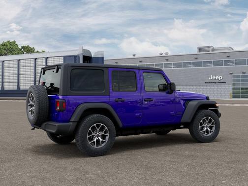 Purple 2026 Jeep Wrangler Sport