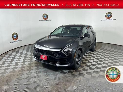 Black 2025 Kia Sportage LX