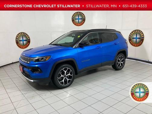 Blue 2025 Jeep Compass Limited