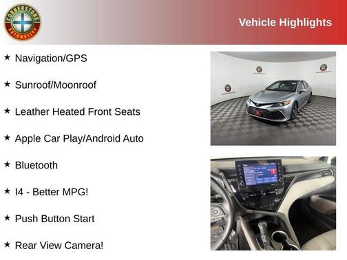 Silver 2022 Toyota Camry XLE