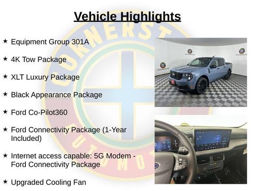 Gray 2026 Ford Maverick XLT