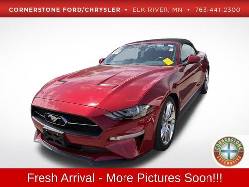 Red 2020 Ford Mustang EcoBoost Premium