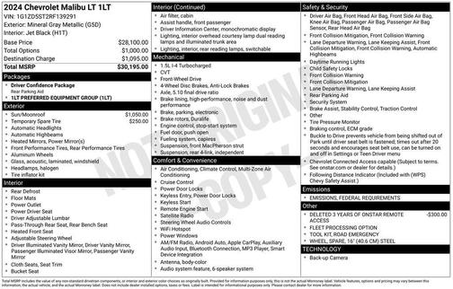 2024 Chevrolet Malibu LT