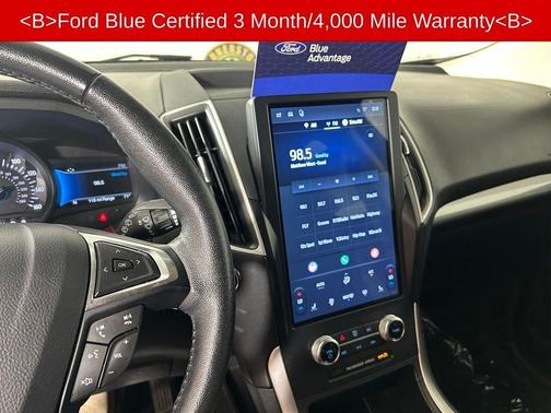 Blue 2024 Ford Edge SEL
