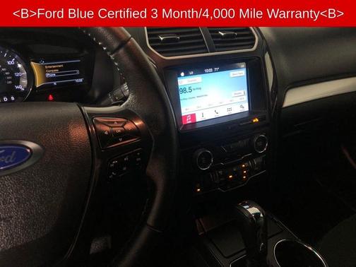 Blue 2017 Ford Explorer XLT