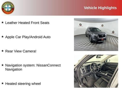 Gray 2023 Nissan Pathfinder SL