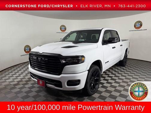 White 2026 RAM 1500 Laramie