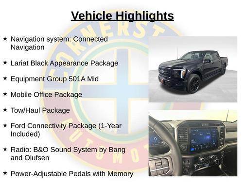 Black 2026 Ford F-150 Lariat