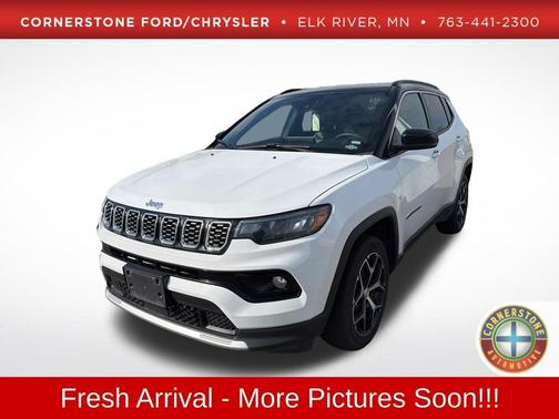Bright White Clearcoat 2024 Jeep Compass Limited