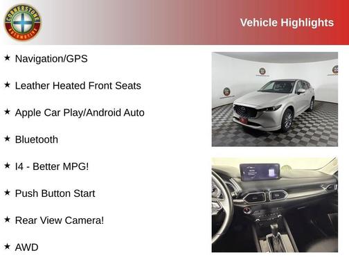 Silver 2025 Mazda CX-5 2.5 S Select Package