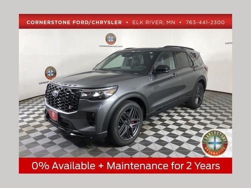 Gray 2026 Ford Explorer ST