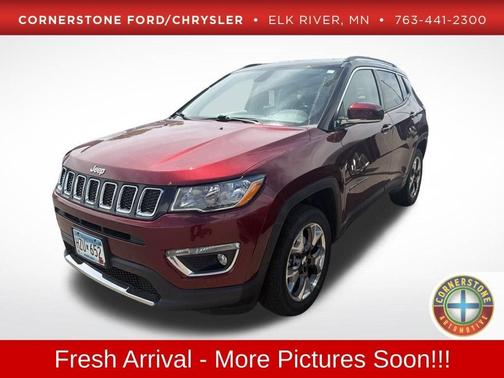 Red 2020 Jeep Compass Limited