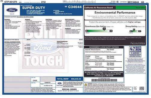 White 2025 Ford F-250 XLT