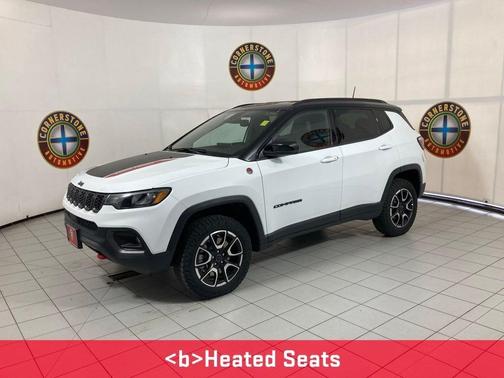 White 2025 Jeep Compass Trailhawk