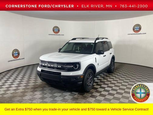 Oxford White 2024 Ford Bronco Sport Big Bend