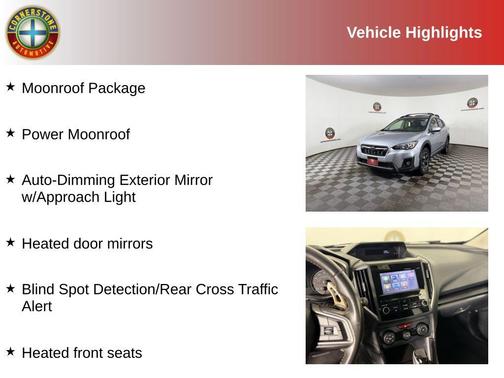 Ice Silver Metallic 2019 Subaru Crosstrek 2.0i Premium