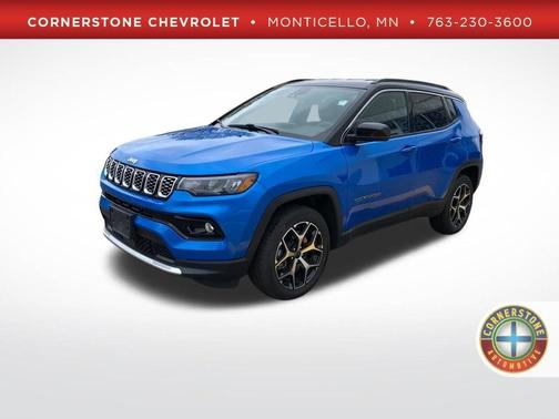 Blue 2025 Jeep Compass Limited