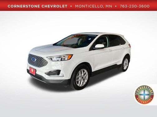 White 2024 Ford Edge SEL