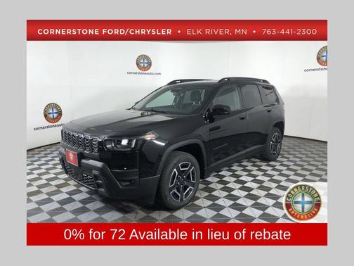 Black 2026 Jeep Cherokee LAREDO/LIMITED