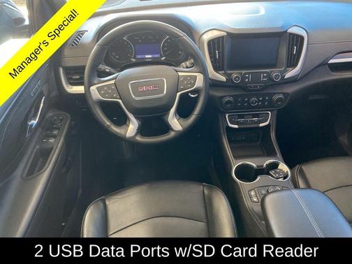 Black 2024 GMC Terrain SLT