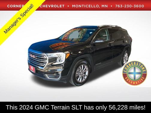Black 2024 GMC Terrain SLT