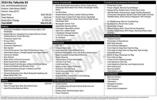 2024 Kia Telluride EX