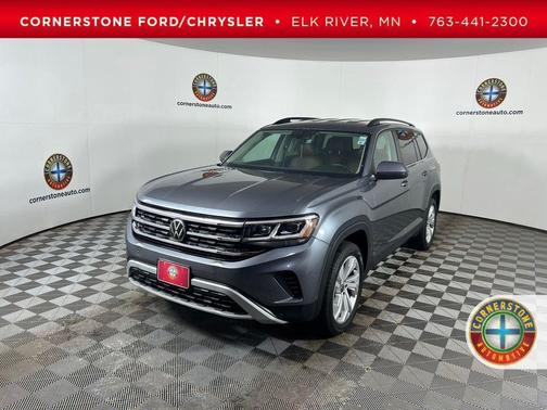 Platinum Gray Metallic 2023 Volkswagen Atlas 3.6L SE w/Technology