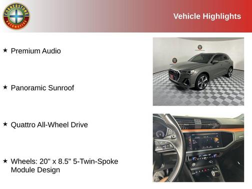 Chronos Gray Metallic 2019 Audi Q3 2.0T Premium Plus